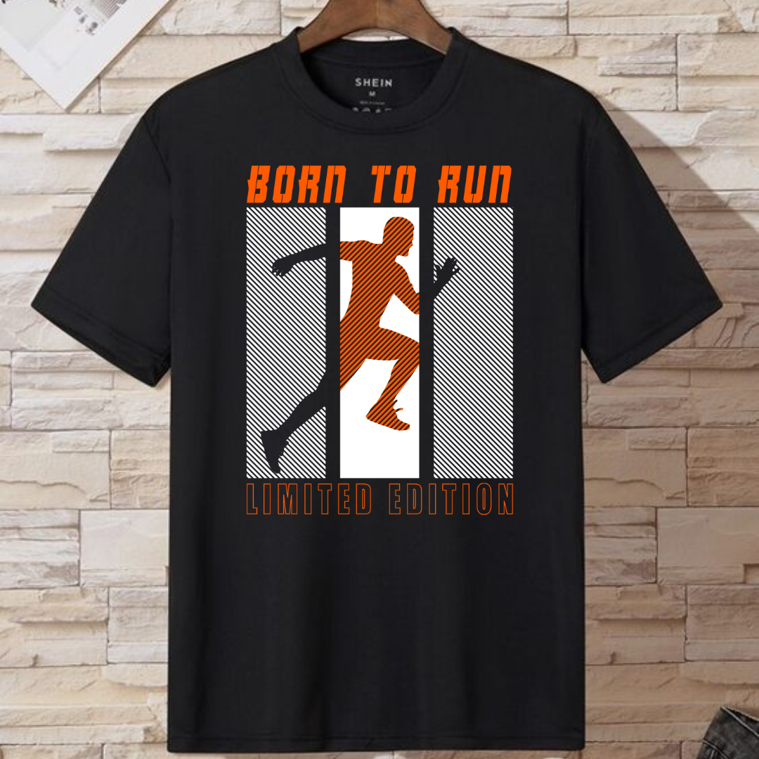Born to Run Fitted Crew